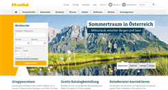 Desktop Screenshot of hotels.mondial-reisen.com